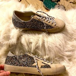 Shu shop sequined sneakers 8.5 EUC